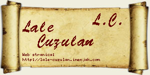 Lale Ćuzulan vizit kartica